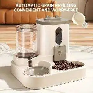 Smart 2-in-1 Automatic Cat Feeder & Water Dispenser – Precise Portions for Healthy, Happy Pets