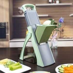 3-in-1 Adjustable Fruit & Vegetable Chopper with Container