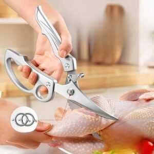 Professional Multi-Purpose Poultry Shears – Heavy Duty Stainless Steel