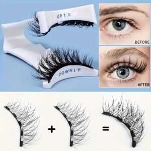 The Perfect Flutter: Ultimate V-Shaped Magnetic Eyelash Applicator Tool ✨